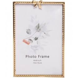 Porta Retrato 10x15cm Mirage Dourado Metal